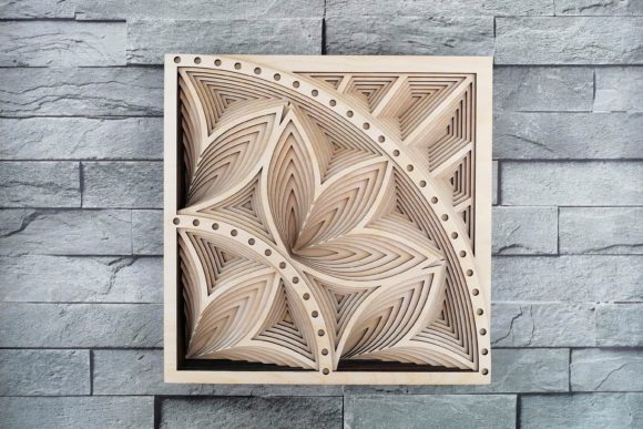 Download Layered Mandala, Cut File Mandala - Layered Collection