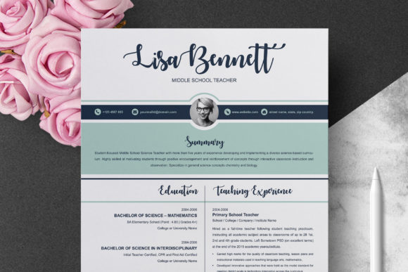 Download Resume Template for Teachers - Teacher Collection
