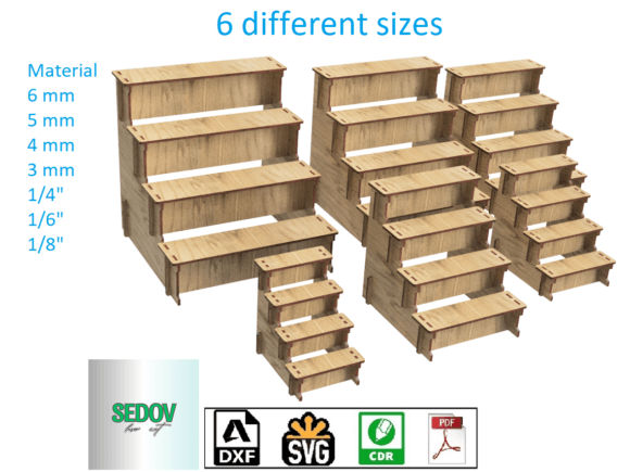 Download Laser Cut Retail Display Stand Shelf Set - Display Collection